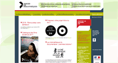 Desktop Screenshot of imagesenbibliotheques.fr